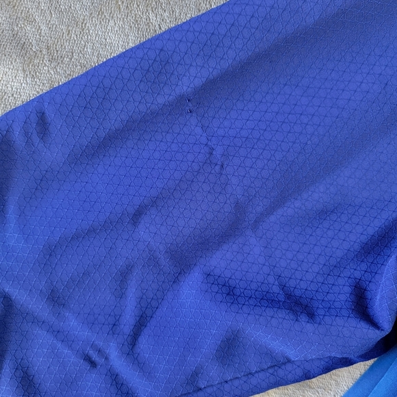 ADIDAS Predator Climacool Jacket Windbreaker Hooded Blue Orange Mens Small - Picture 15 of 15